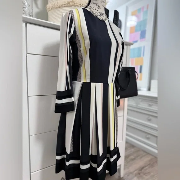 H&M mid knee length dress, size 4 - Picture 1 of 11